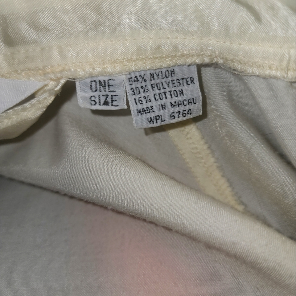 Christian Dior ivory robe one size tie front and pockets - Picture 3 of 7